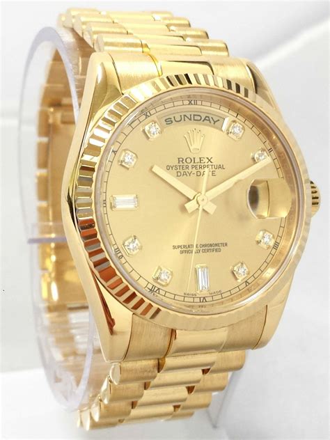 rolex president bracelet 18k|rolex watches presidential gold.